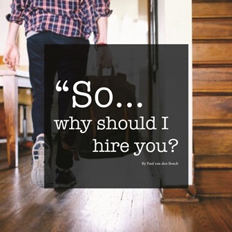 So why should I hire you