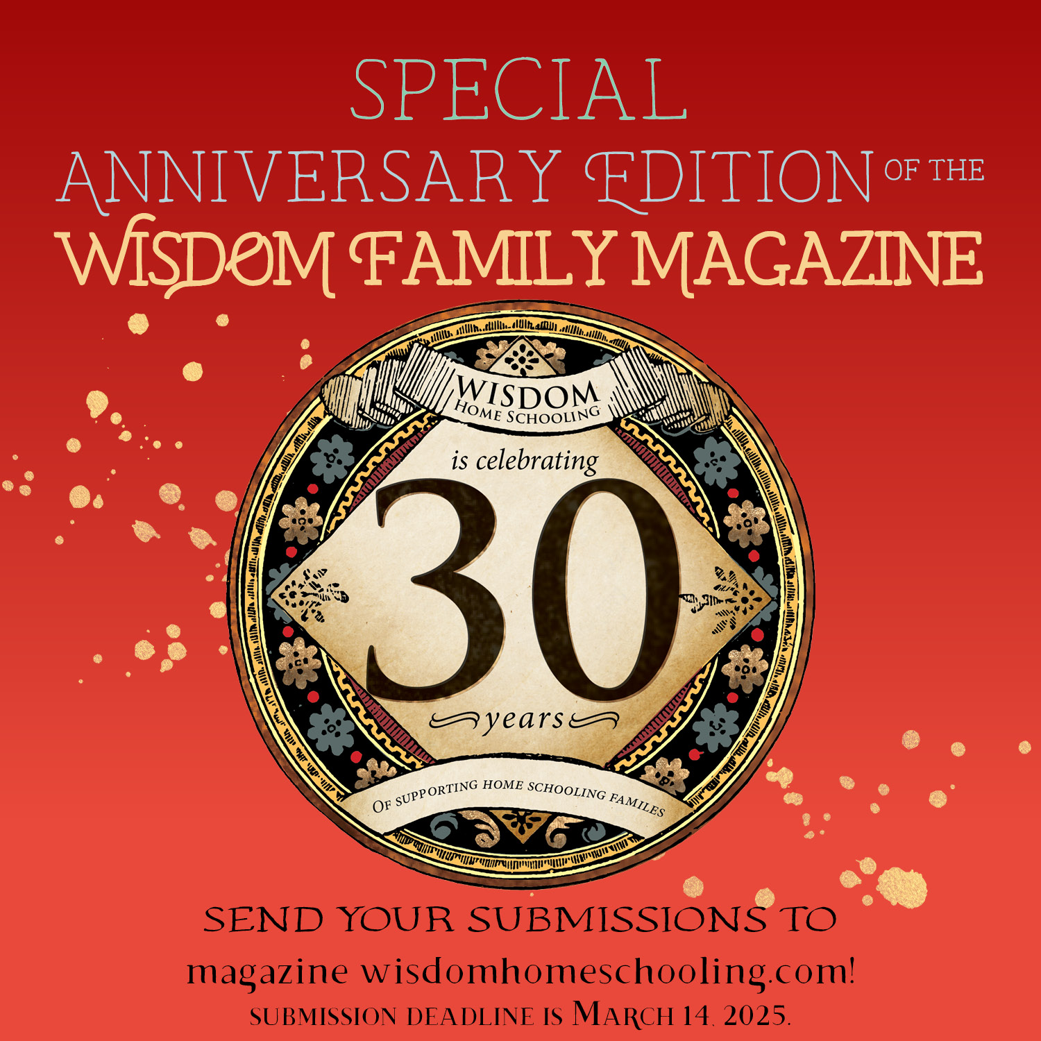 Special Anniversary Edition of the WISDOM Family Magazine