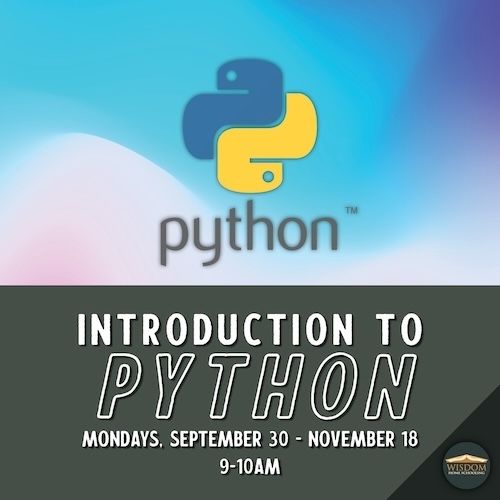 Introduction to Programming with Python G