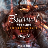 Survival: Firecraft and Knife Skills D - Myrnam